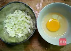 Illustration of how to make pork ribs and vegetable noodles 2