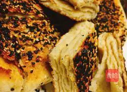 Illustration of how to make sesame seed cakes 6