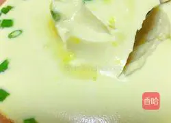 Illustration of how to make green onion steamed eggs (pudding texture) 4
