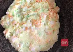 Zucchini Shrimp Egg Pancake Recipe Illustration 8