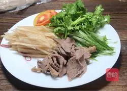 Cold Noodles Illustration 11