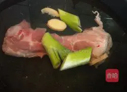 Illustration of how to make clear noodle soup 1