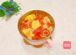 Illustration of how to make tomato and egg noodles 14