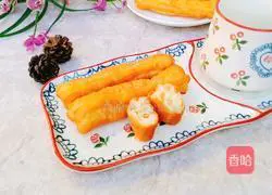 Illustration of homemade healthy fried dough sticks 13