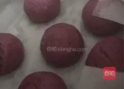 Illustration of how to make purple sweet potato buns 7