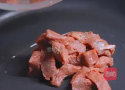 Fried pepper and sesame beef tenderloin Practice illustration 7