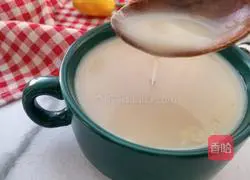 Illustration of how to make water chestnut grain rice paste 8