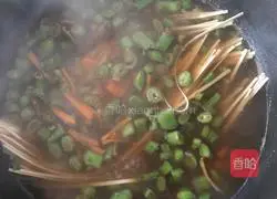 Kidney bean noodles Illustration of practice 12