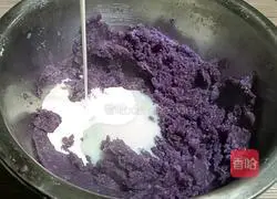 Illustration of how to make Purple Sweet Potato and Osmanthus Glutinous Rice Balls 2