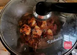 Illustration of how to make chicken wings with rice 16
