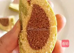 Illustration of how to make avocado steamed buns 21