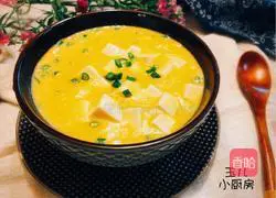 Illustration of how to make crab roe tofu 15