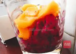 Illustration of how to make romantic iced drinks in summer 1