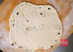 Illustration of Homemade Scallion Pancakes 8