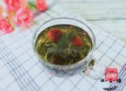 Illustration of how to make dandelion red date tea 8