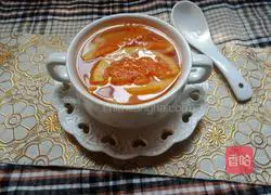 # steamed vegetables#The practice of steaming oranges with rock sugar Illustration 1