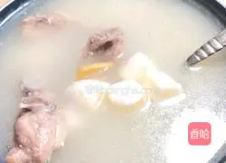 Huaishan Spare Ribs Soup Recipe Illustration 4