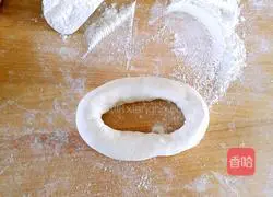 Illustration of how to make spinach and tofu dumplings 12