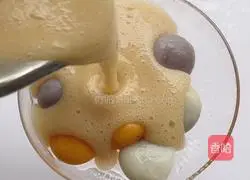 Illustration of how to make rice paste dumplings 6