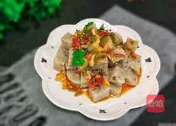 Illustration of how to make cold beef tendon jelly 19