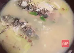 Winter Melon, Coix Seed and Crucian Carp Soup Recipe Illustration 12