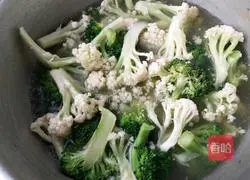 Illustration of how to mix vegetables and assorted vegetables 4