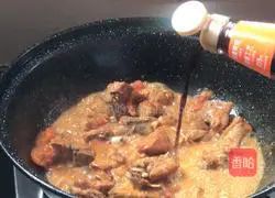 Illustration of how to make tomato pork ribs pot 13