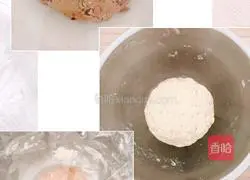 Illustration of how to make milk, red date, walnut and brown sugar steamed buns 4