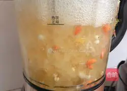 Illustration of how to make sweet potato, yam, coix seed and tremella soup 4