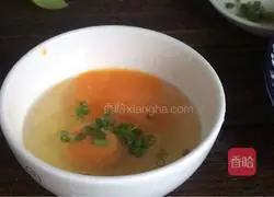 Illustration of how to make mushroom and egg soup 6