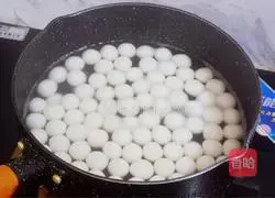 Milk-flavored red bean balls recipe 11