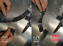 Illustration of how to make cute bean paste buns 7