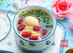 Illustration of how to make boiled eggs with shepherd's purse on the third day of the third lunar month 9