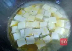 Illustration of how to cook tofu with green onion 4