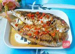 Illustration of how to make pan-fried golden thread fish 7