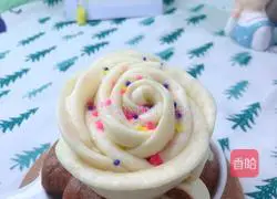 Illustration of how to make two-color steamed bun rolls for baby food supplement 14