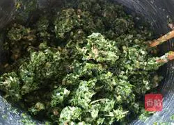 Illustration of how to make leek and meat dumplings (lace dumplings) 6