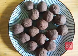 Illustration of how to make bean paste cake 7