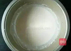 Illustration of how to make pancakes with bean paste 1