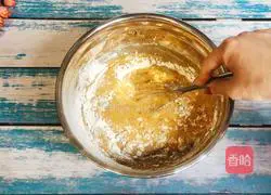 Brown sugar banana Illustration of how to make muffins (light butter) 12
