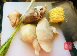 Illustration of how to make haggis and bamboo noodles 1