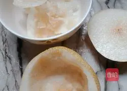 # Steamed Vegetables# Rock Sugar Tremella Wo Snow Pear Recipe Illustration 3