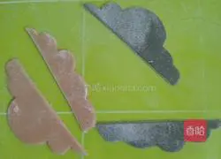 Illustration of how to make cat claw cup shaped steamed buns 11