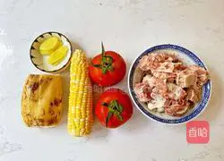 Tomato, lotus root and pork ribs soup recipe 1
