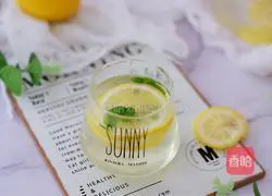 Lemon Mint Water Recipe Illustration 9