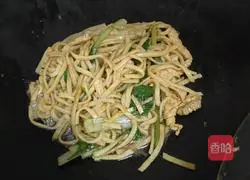 Illustration of how to make fried noodles 6