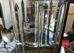 Illustration of how to make thick mung bean soup 6