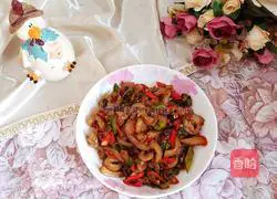 Illustration of how to make fried pork rinds with pepper 15