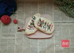 Illustration of how to make bacon bread 17