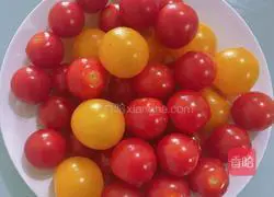 Illustration of how to make plum tomatoes 2